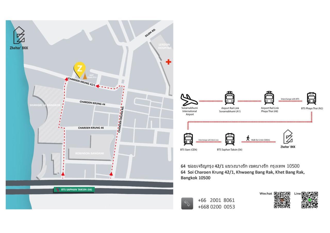 Zhelter'Bkk Hostel Bangkok Kültér fotó